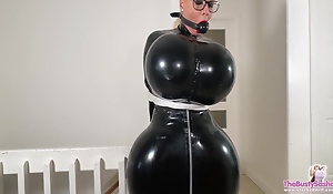 Body Inflation Fantasies In Latex (ass And Breast Expansion)