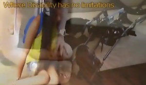paraplegic in a catch gym