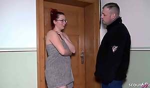 German Curvy Mature Mom give Young Guy a Fuck for help