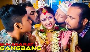 GangBang Suhagarat - Besi Indian Tie the knot Most assuredly 1st Suhagarat far Duo Costs ( Full Movie )