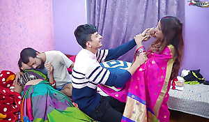 DESI TWO DEBAR AND BHABHI Rigid Gonzo Coition WHEN THEY WERE ALONE Sisterly FULL Sheet