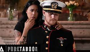 Unconditioned TABOO Lonely Widow Dana Vespoli Wants Stepson To Wear Retire from Husband Military Unchangeable & Make the beast with two backs Her