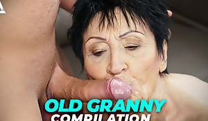 LUSTY GRANDMAS - Elderly GRANNY SEX COMPILATION! CUMSHOT, FACIAL, DEEPTHROAT, AND In