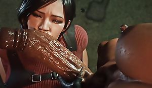 Ada Wong gospel to hard sex, sucking a burly cock! (HUGE COCK in her Wet and Creamy PUSSY, 3D Hentai Porn) RadRoachHD