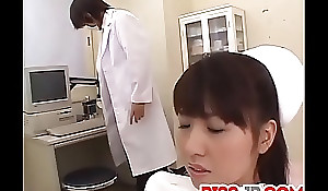 Misato Kuninaka, Oriental nurse, fucked not far from playthings