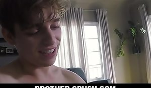 First Duration Sucking With the addition of Riding Hawt Fellow-countryman Bushwa - BROTHER-CRUSH XNXX be thrilled by video