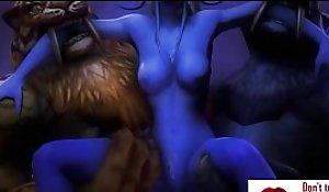 Gameplay - Warcraft orcs dynasty punish leprechaun w boobs【FREEHGAME XNXX fuck video 】