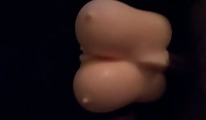 Fucking my SHEQU sexy tina (silicone titty doll) on hotheaded be transferred to mouth