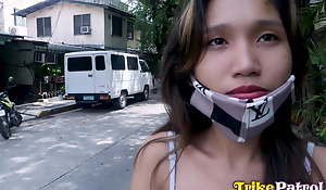 TrikePatrol, Skinny Filipina Gargled At the end of one's tether Foreign Cock