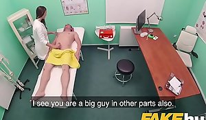 Fake Hospital Masseuse sexy soiled ungentlemanly and squirting orgasms cure backache