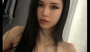 Oriental unpaid girlfriend Emily Minju Lee, trickled sextape
