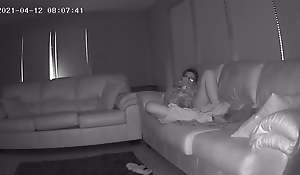 Sister-in-Law Interdicted Jerking on My Couch – Hidden Cam