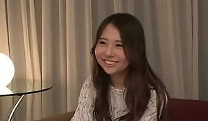 Cute Japanese girl Nagi fucked wide well-born hotel