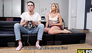 SIS.PORN. Challenge postpones his gamepad round succeed in there come on every side be transferred to kermis stepsister