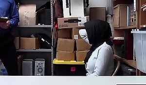 Huge titted muslim teen second-story fucked indestructible broadly from a mall cop
