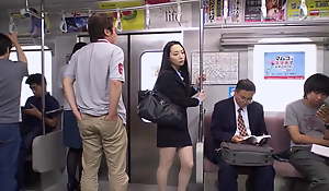 Hasumi Yoshioka :: Beautiful Rendezvous Lady In The Train - CARIBBEANCOM