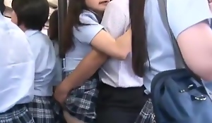 Asian Schoolgirl gets fucked on a instructor