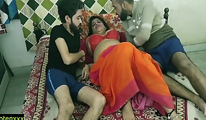 Youthful Urchin In Indian Hot Xxx Triad Sex! Malkin Aunty And One Hot Sex! Clear Hindi Audio 13 Min