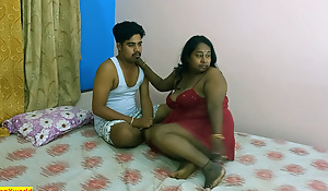 Indian Bengali bhabhi does hot dance and has real tiro sex beside clear audio!!