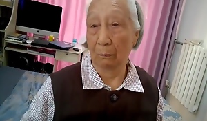 Grey Chinese Granny Acquires Fucked