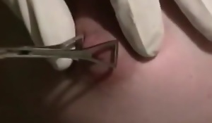 My Sexy Piercings Cuties getting their clit hood eroded