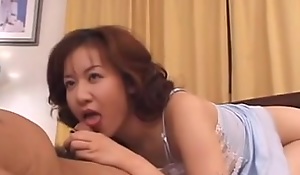 39yr grey Japanese Mom Loves very different from Her Sons Cock (Uncensored)
