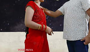 Karva Chauth Special: Newly married priya had First karva chauth sex regarding the addition of had blowjob under the sky regarding apparent Hindi