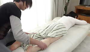A Japanese Mummy Stinking Out She Really Likes Dick! - Part.3